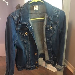 H&M cropped jean jacket